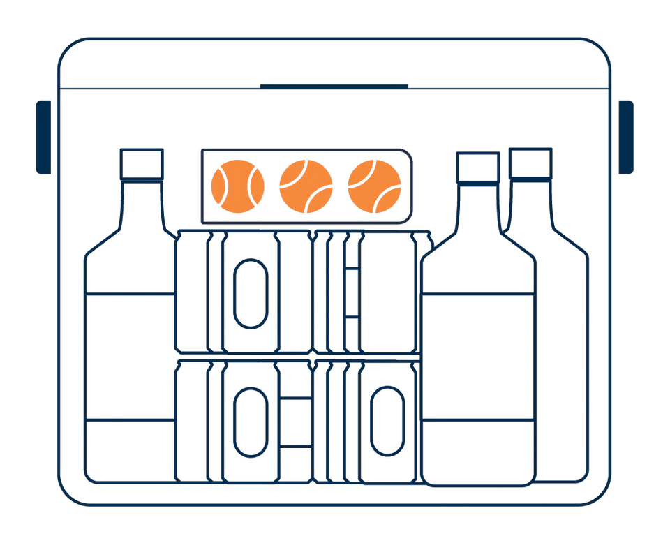 FIELDBAR GIN TRUNK - SEA BOAT BLUE